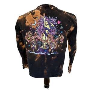 Santa Cruz Salba Witch Doctor Acid Wash Crew Neck Sweatshirt